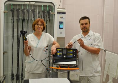 S novými přístroji za dva milióny korun pracují gastroenterologové Nemocnice Prostějov