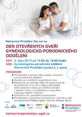 3. října se otevře veřejnosti porodnice Nemocnice Prostějov 