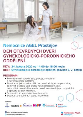 Den otevřených dveří Gynekologicko-porodnického oddělení 24. 5. 2022