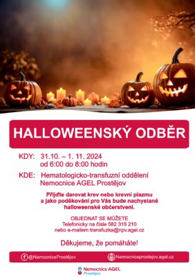 Halloweenský odběr