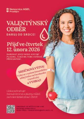 Valentýnský odběr